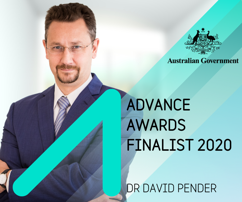 David Pender Advance Awards Social Tile 2020