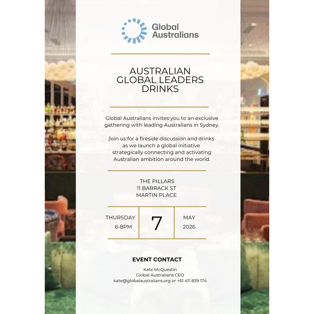 Invitation-Global Leaders Drinks - Sydney - May 7 (1)