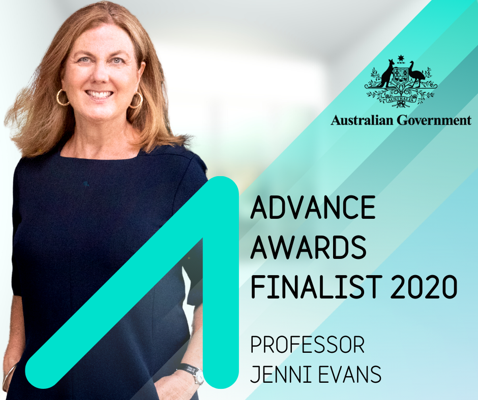 Jenni Evans Advance Awards Social Tile 2020