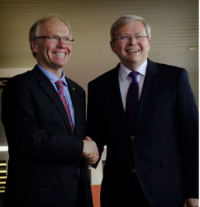 Peter Beattie and Kevin Rudd