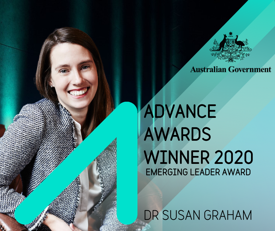 WINNER - EMERGING LEADER - DR SUSAN GRAHAM