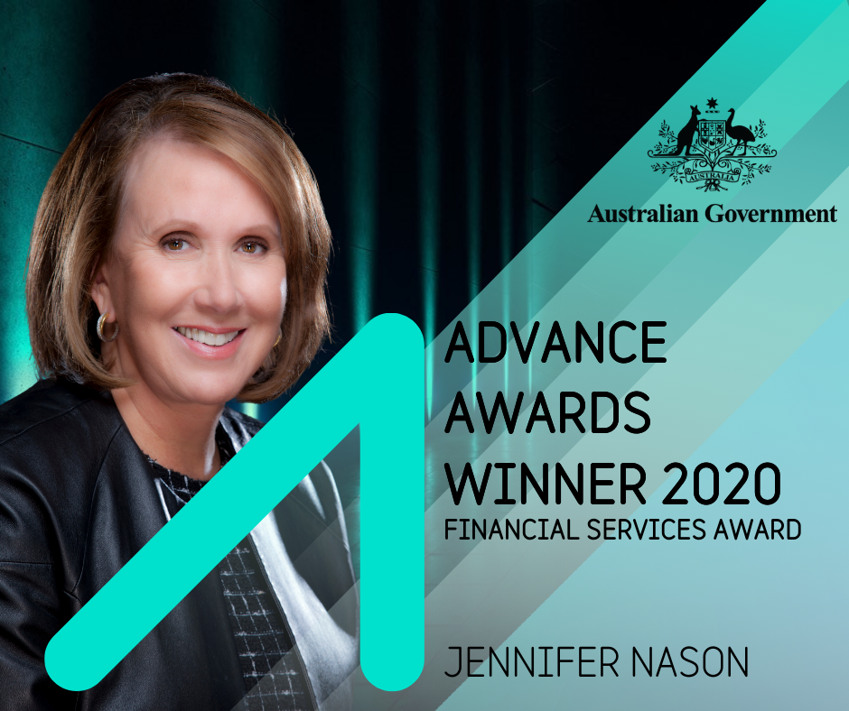 WINNER - FINANCIAL SERVICES - JENNIFER NASON